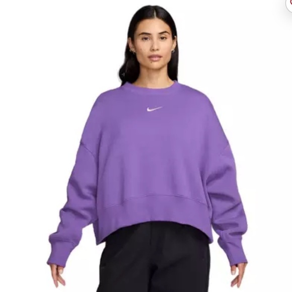 Nike Tops - NWT Nike Purple Sweatshirt, Women’s Size Large